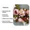 Zoey Blush Burgundy Silk Peony Flower Wreath 23" All Season Indoor Outdoor Fall Autumn